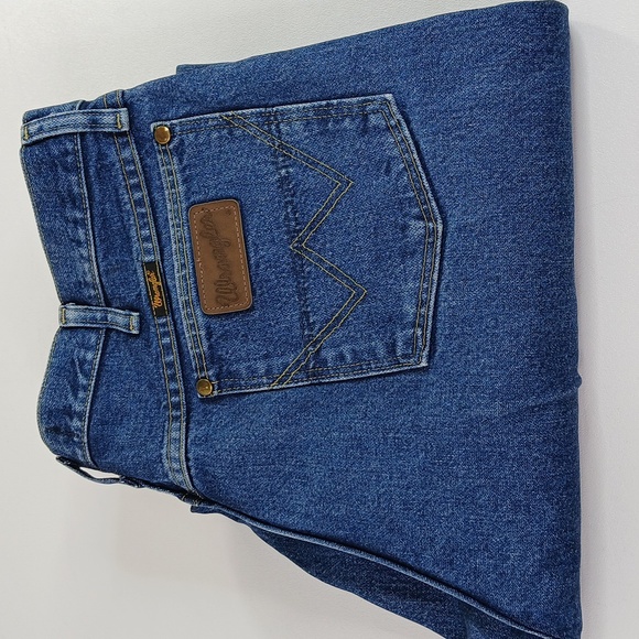 Wrangler George Strait Cowboy Cut Blue Jeans Size 38x 32 31MGSHD - Picture 11 of 16